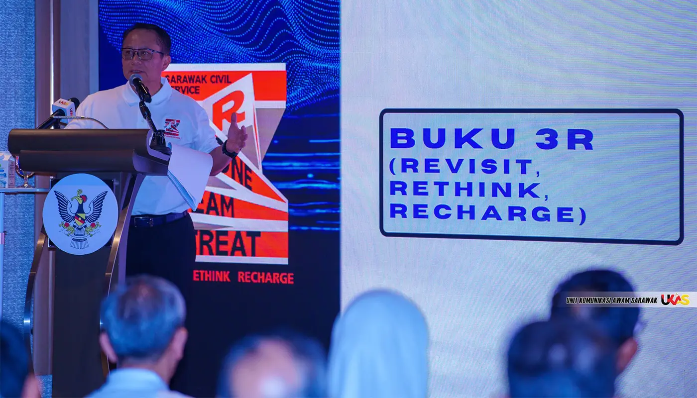 Sarawak Civil Service Rolls Out Over 200 Initiatives under 3R Framework
