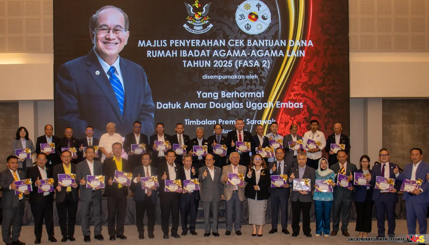 Sarawak Disburses RM35.77M in Religious Grants