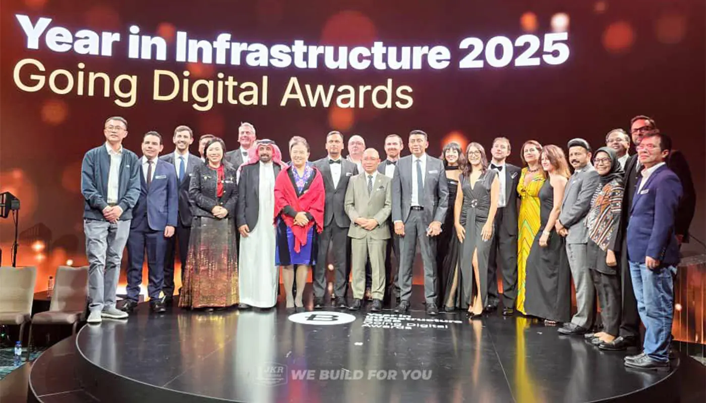 Sarawak JKR Wins Global Digital Engineering Award