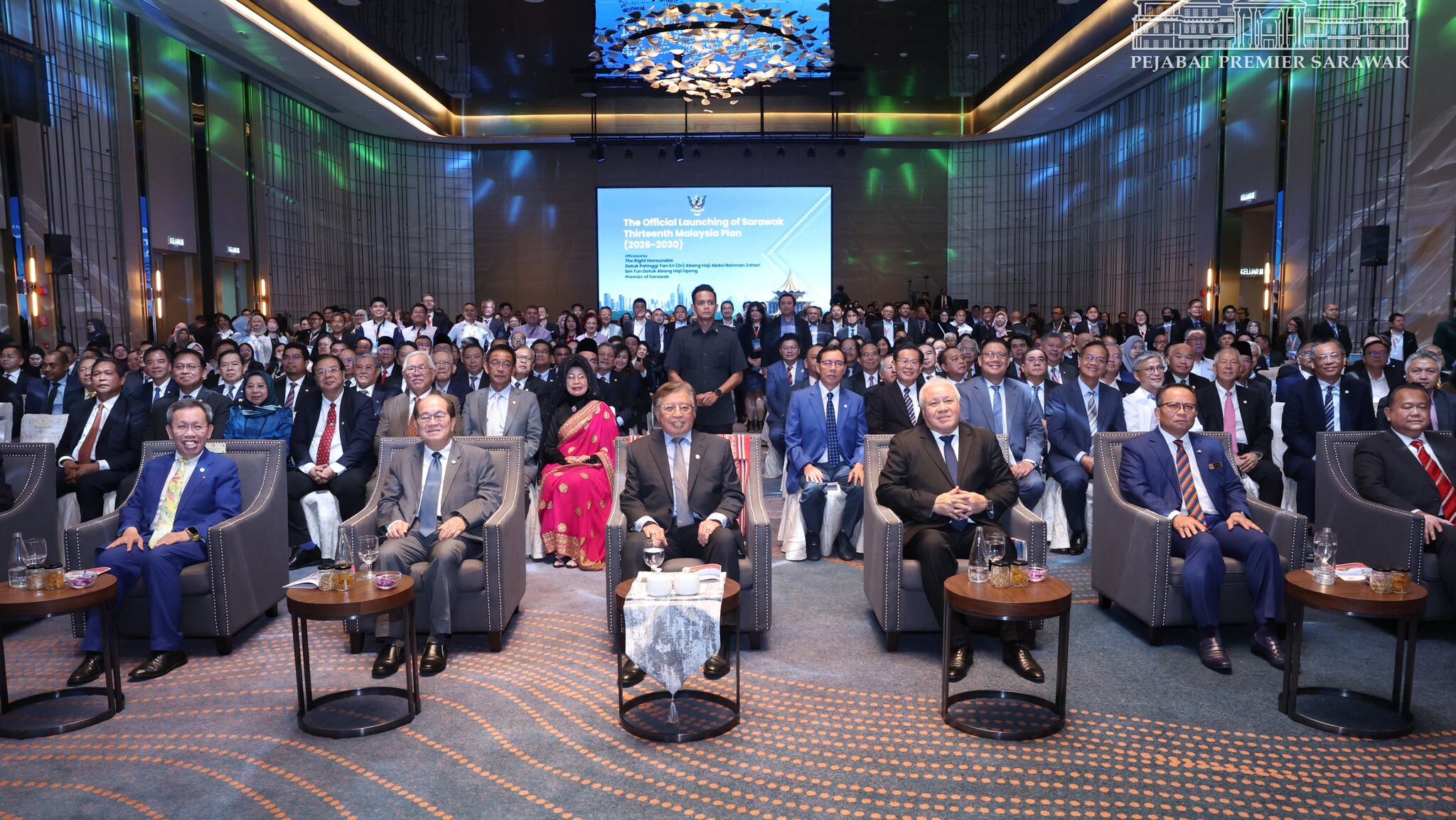 Sarawak Premier Unveils Bold 13MP Plan to Drive Economic Transformation by 2030