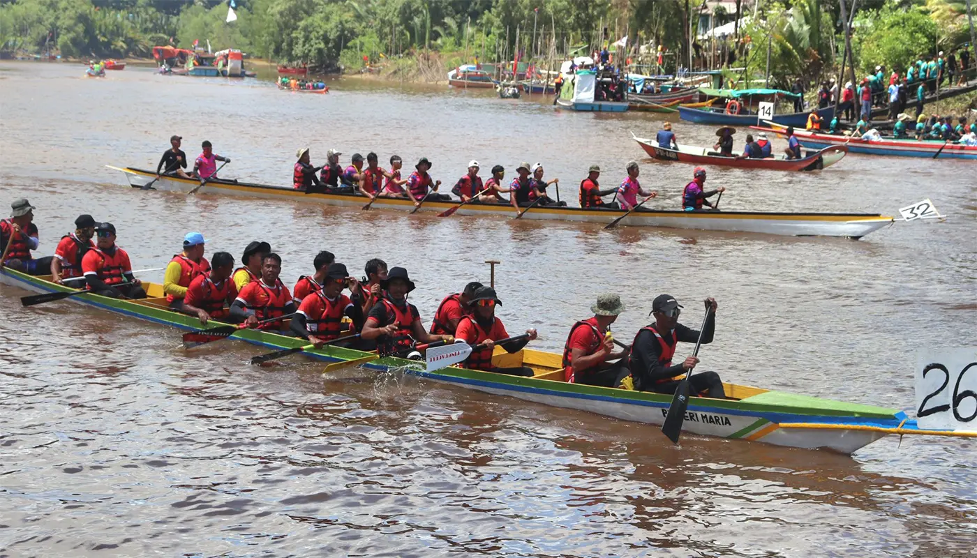 Sebuyau Regatta 2025 - Day 2: Crowns River Racing Champions