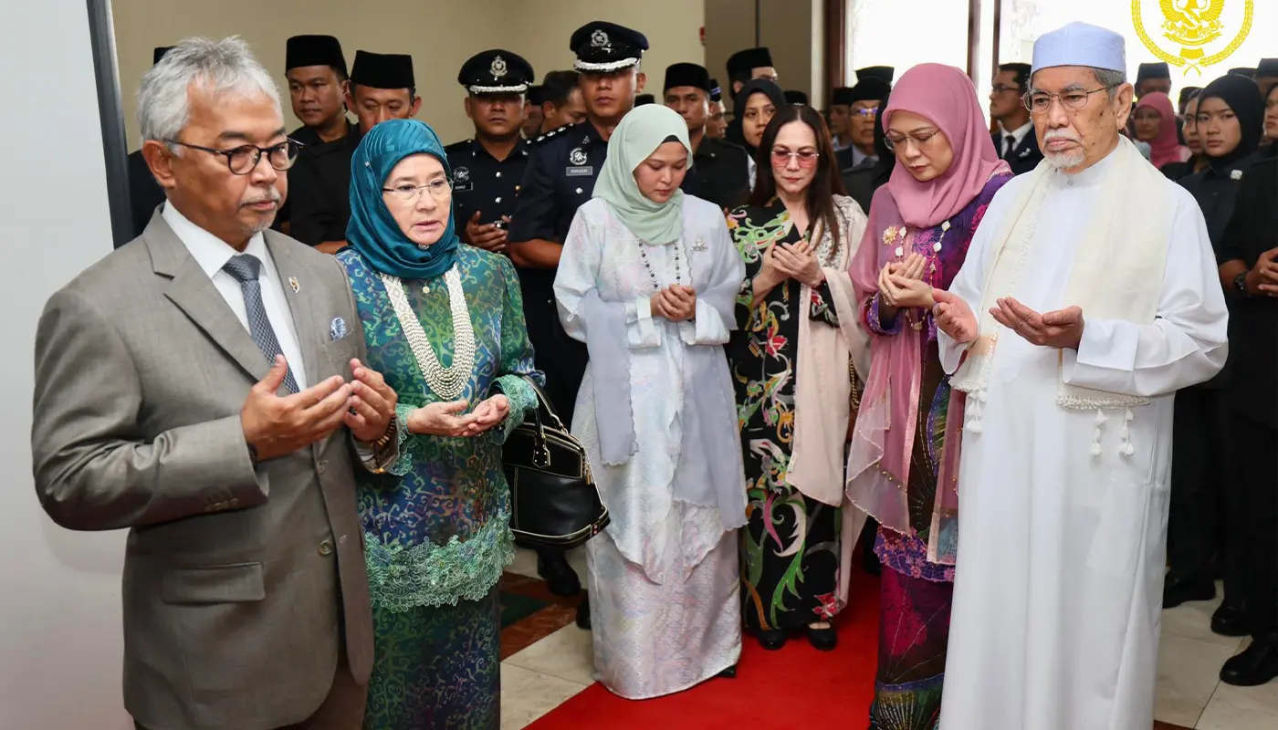 Sultan of Pahang Begins Four-Day Sarawak Visit 1 Sarawak, Sarawak News, Kuching, Kuching News, Pahang, Pahang News