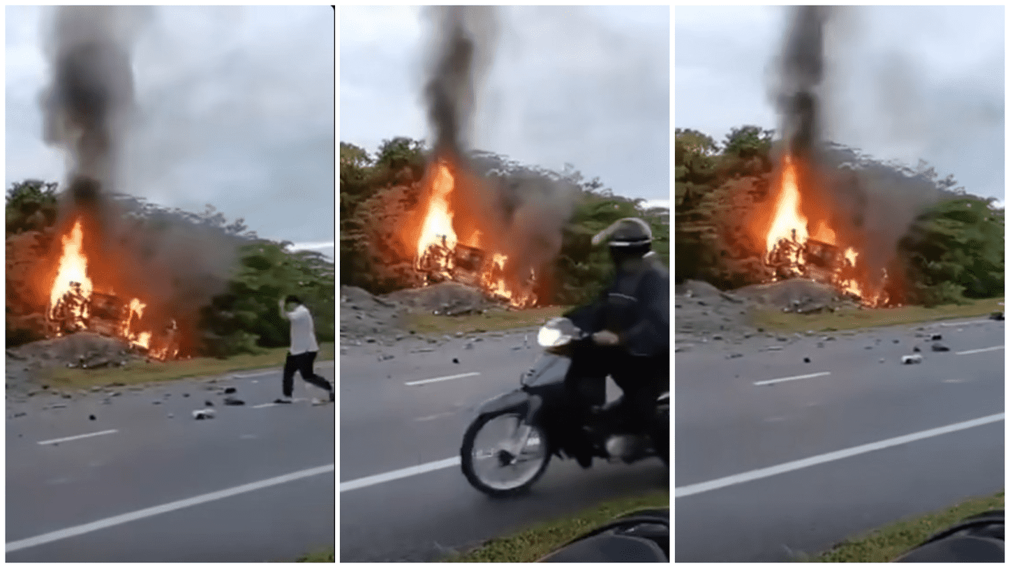 Tragic Crash Two Burned to Death After Car Catches Fire in Butterworth