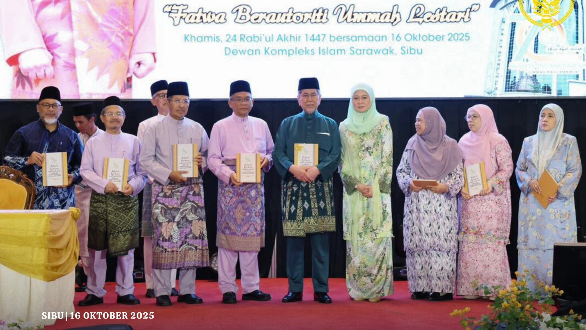 Tun Pehin Sri Opens Sarawak Fatwa Seminar, Urges Stronger Islamic Guidance