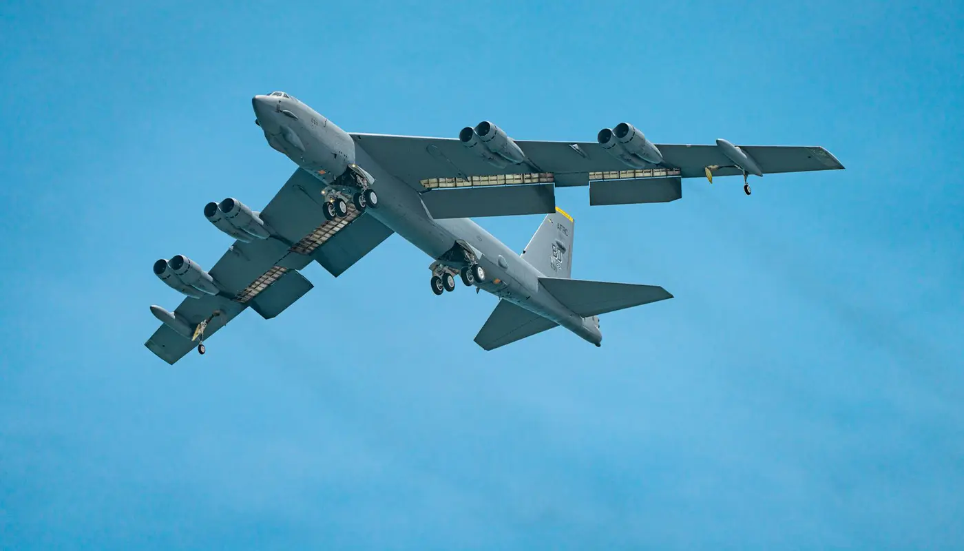 US B-52s Conduct Show of Force Near Venezuela