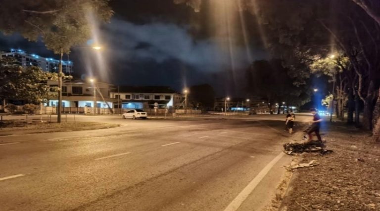 Young Motorcyclist Killed in Fatal Crash at Jalan Stutong, Kuching