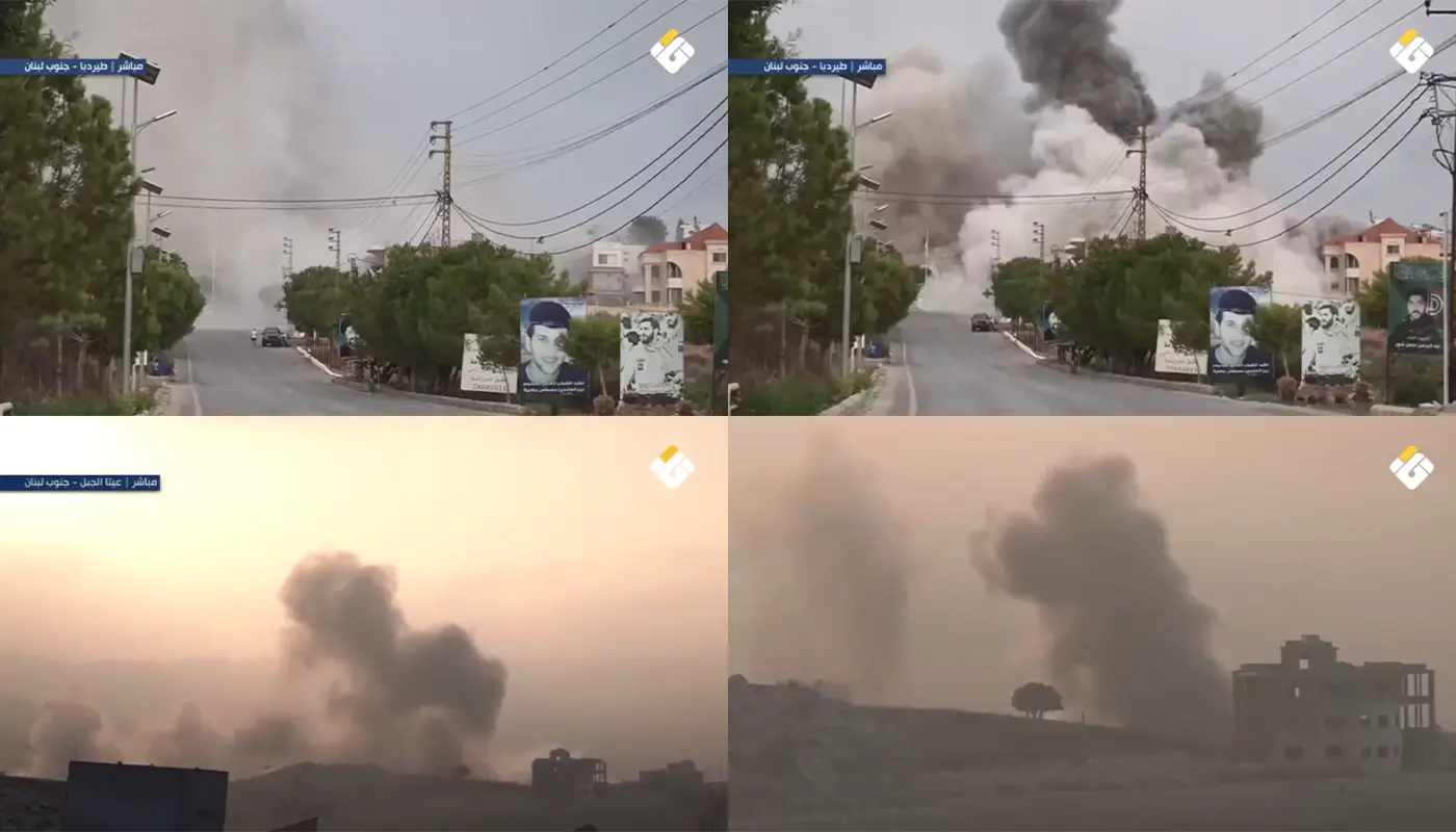 Israeli Air Strikes Target Several Towns in South Lebanon 1 Lebanon, Lebanon News, Israel, Israel News