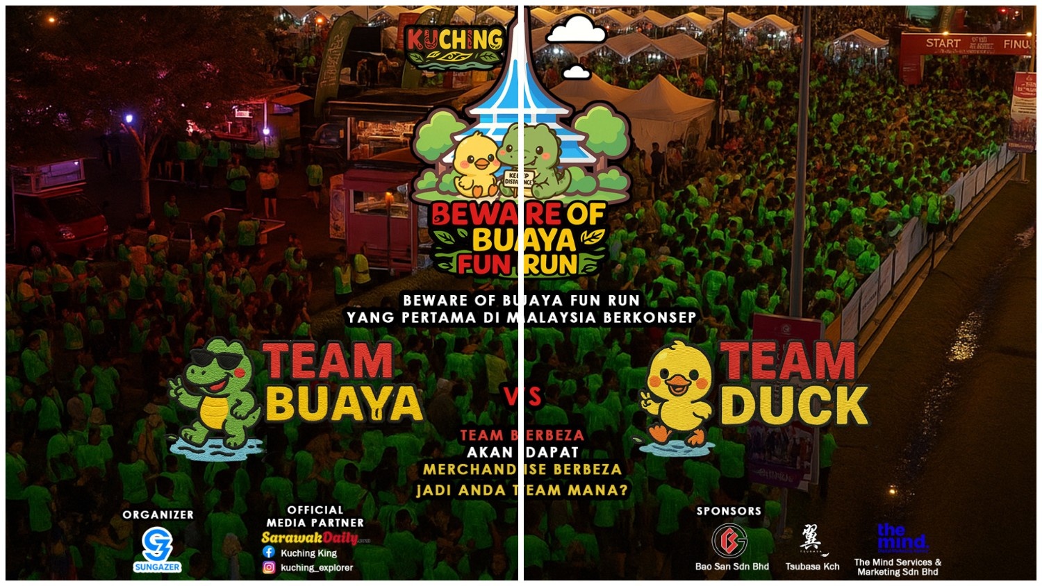 Kuching Gears Up for Malaysia’s First “Beware of Buaya” Fun Run 1 Kuching Gears Up for Malaysia’s First “Beware of Buaya” Fun Run