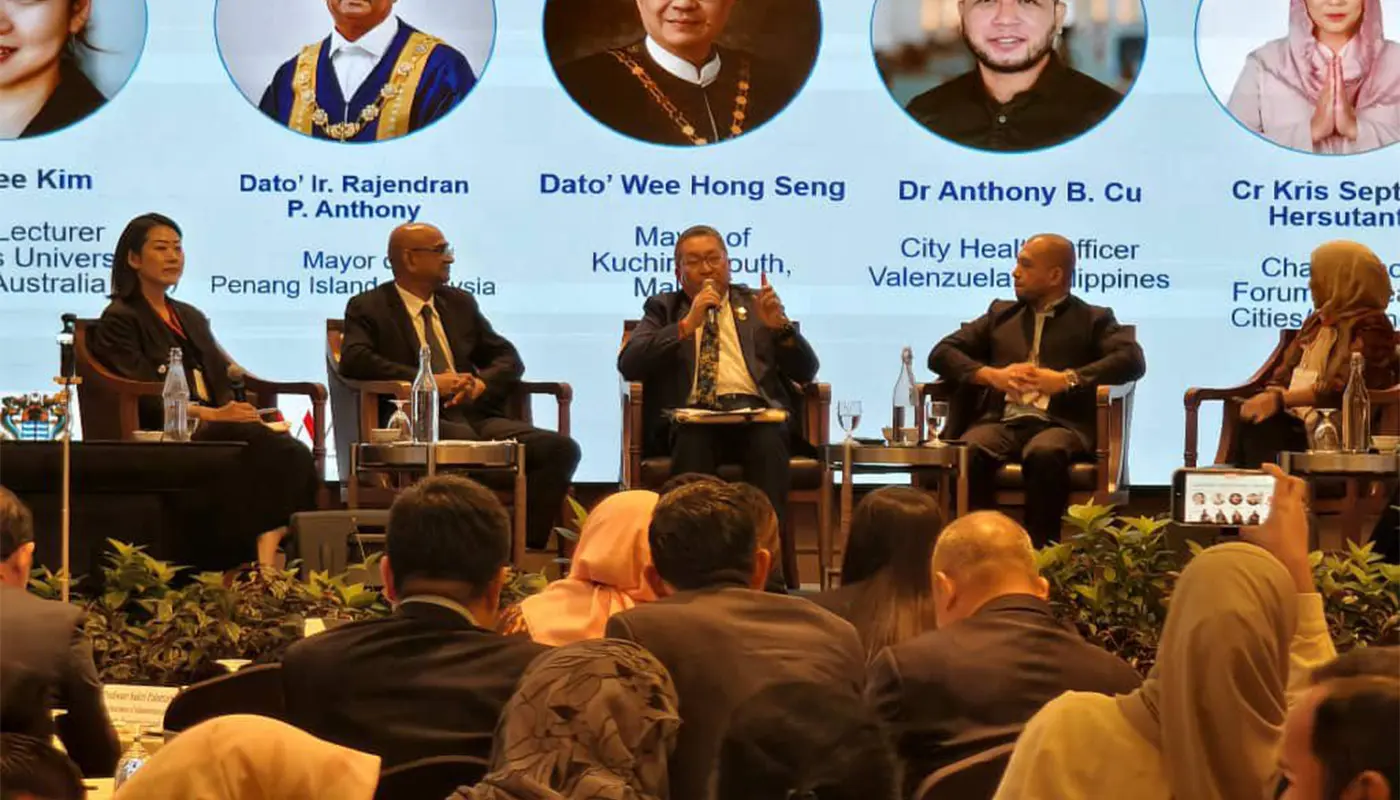 Kuching Showcases Age-Friendly Planning at WHO Mayors’ Meeting 1 Sarawak, Sarawak News, Kuching, Kuching News, WHO, Healthy Cities