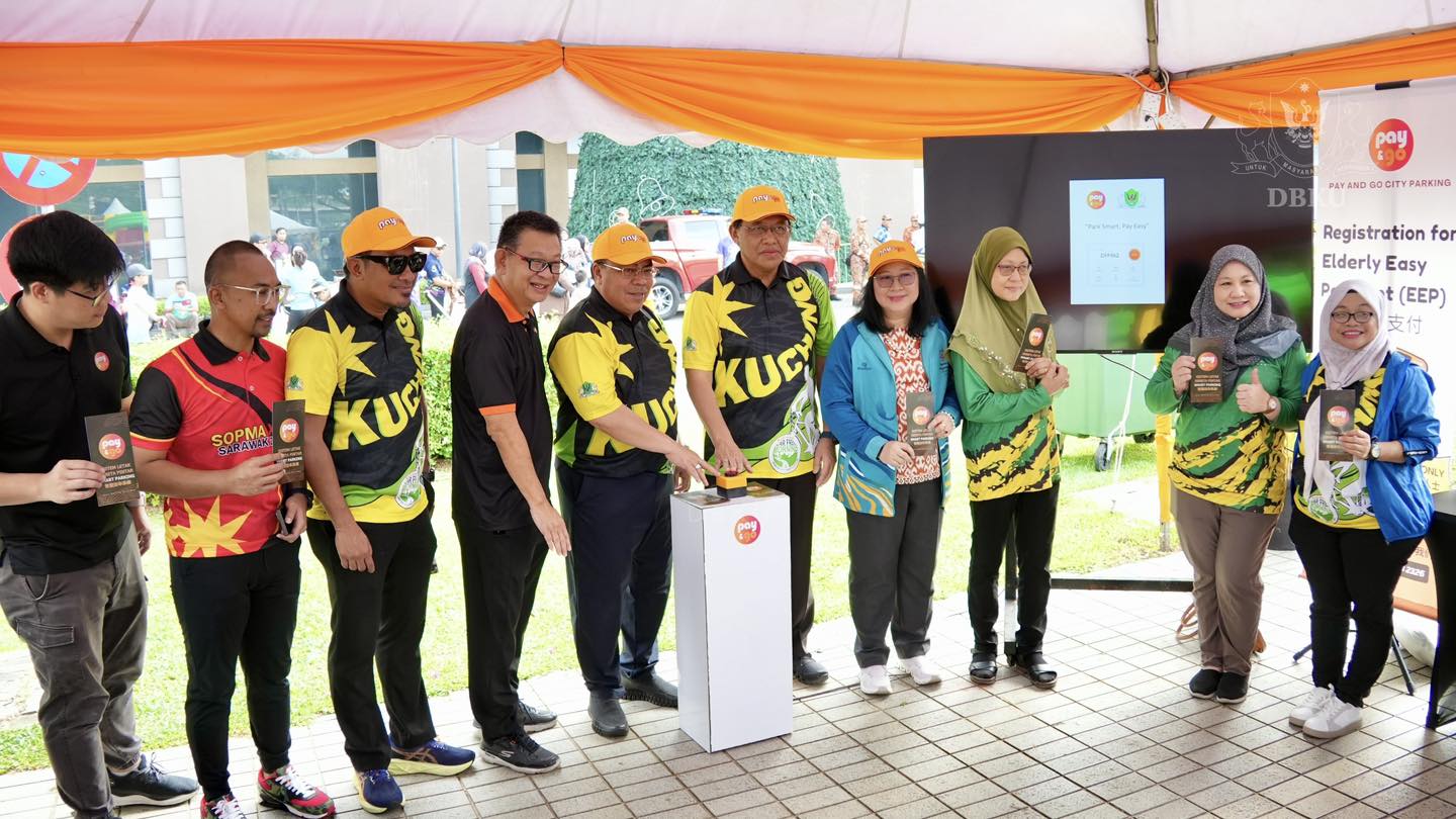 Kuching Smart Parking by Pay & Go Officially Soft-Launched with Car Free Morning 2025
