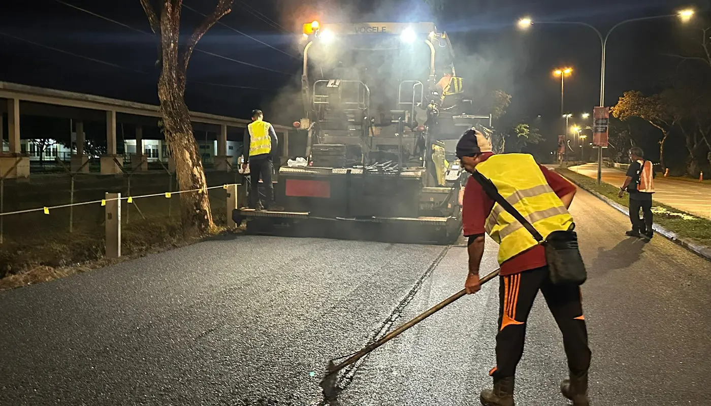 Ling Kai Cheng Road Upgrade Progresses Smoothly with Safety Measures 1 Sarawak, Sarawak News, Sibu, Sibu News