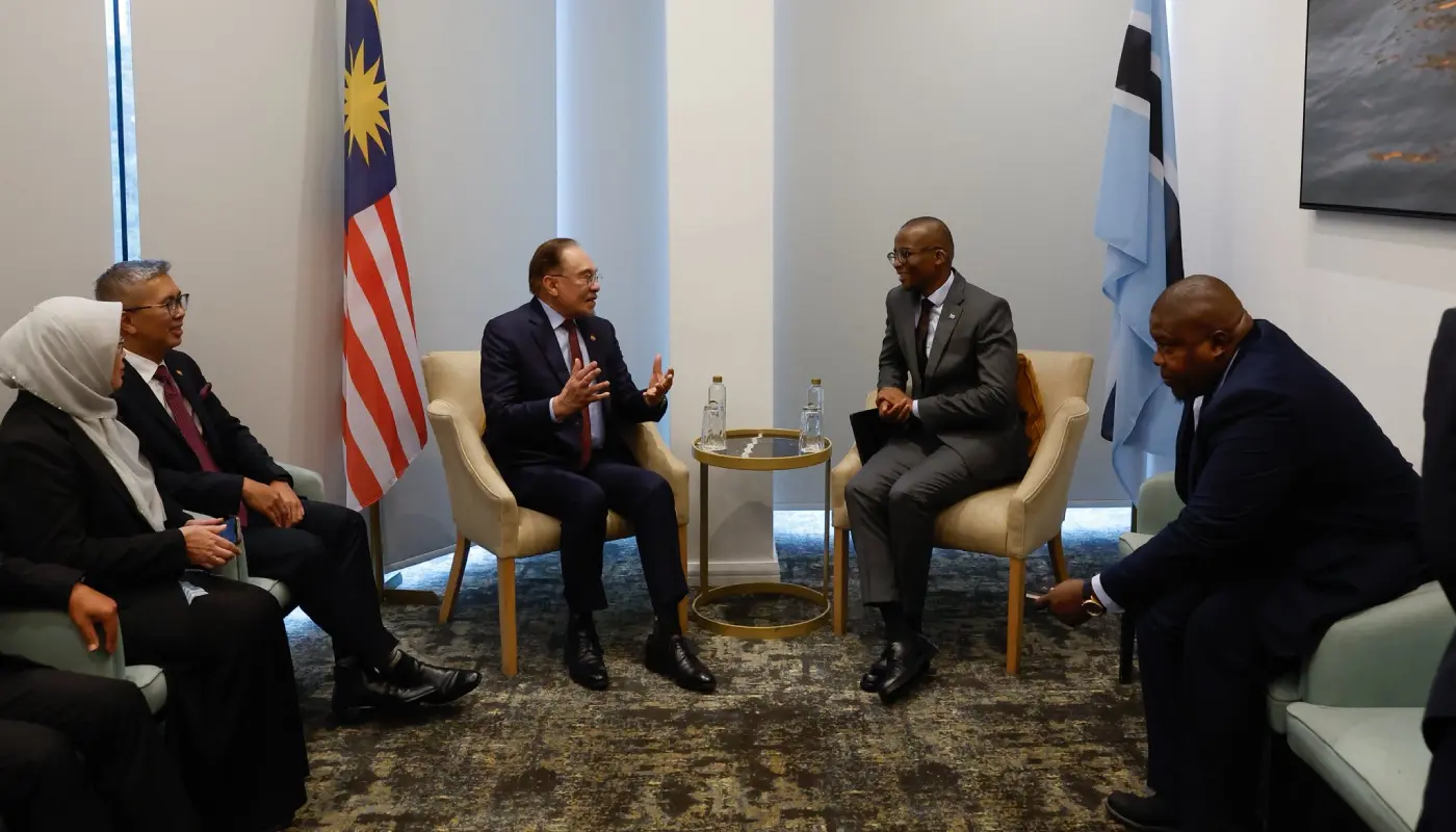 Botswana, Botswana News, Malaysia, Malaysia News, Bilateral Relations, Diplomacy, Anwar Ibrahim, Ndaba Nkosinathi Gaolathe