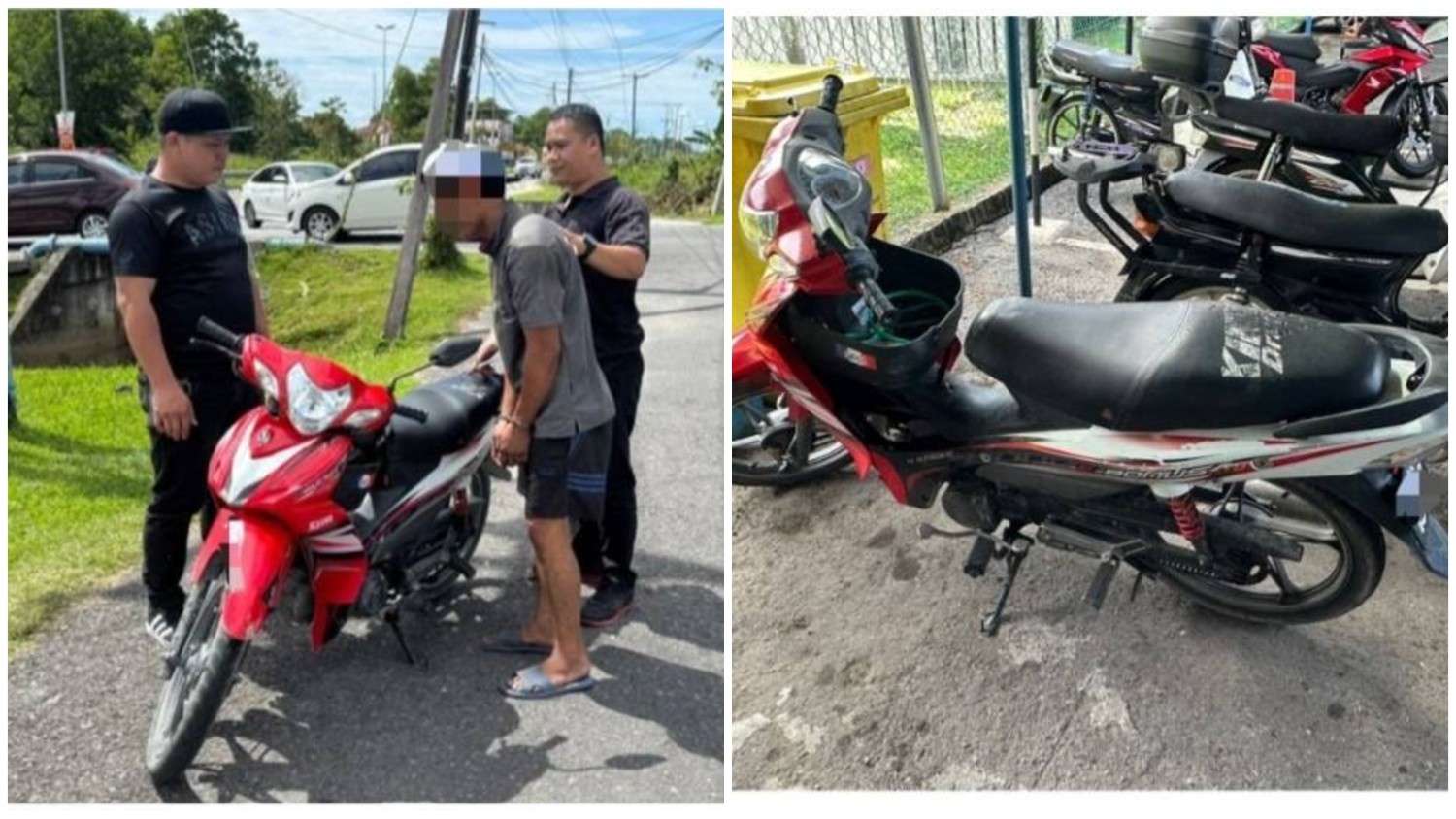 Man Arrested in Miri for Container Store Theft Incident 1 Man Arrested in Miri for Container Store Theft Incident