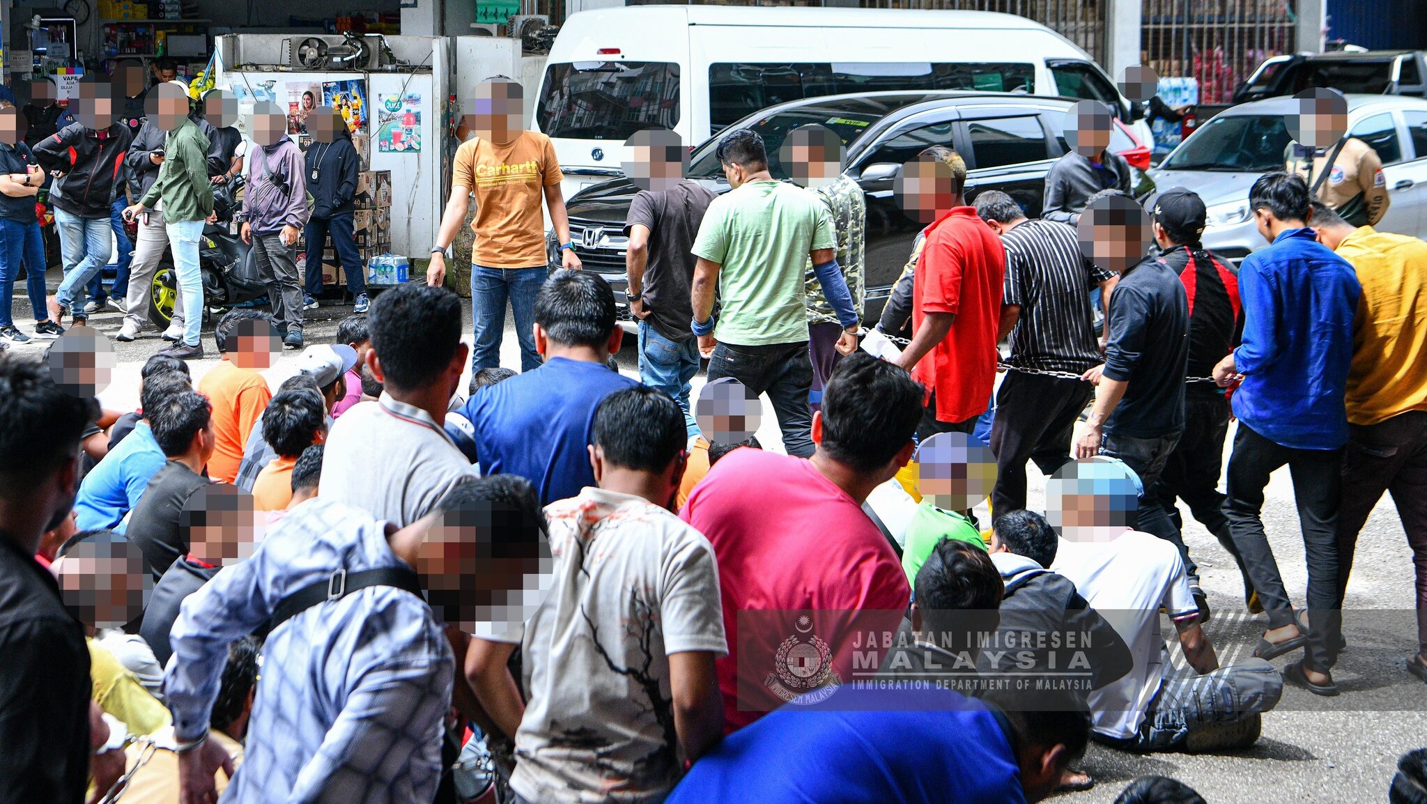 Mega Ops Gempur 468 Illegal Immigrants Detained in Cameron Highlands