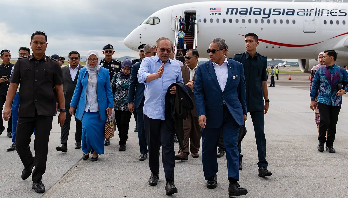 PM Anwar Ibrahim Safely Returned to Malaysia After Africa Visit 1 Kuala Lumpur, Kuala Lumpur News, Malaysia, Malaysia News