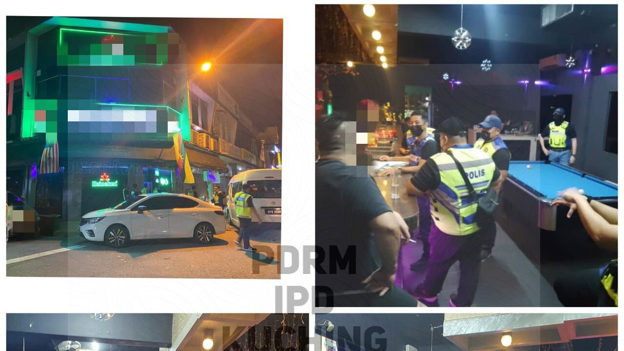 Police and MBKS Tighten Control on Nightspots in Kuching Padungan