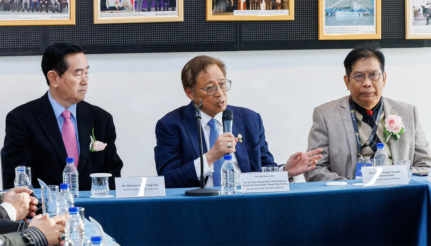 Sarawak Backs Korean Muslim Community with Donation 1 Sarawak, Sarawak News, South Korea, Seoul, Muslim Community, RISEAP