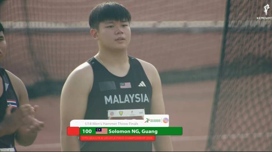 Sarawak Teen Hammer Thrower Strikes Gold in Medan 1 Sarawak Teen Hammer Thrower Strikes Gold in Medan