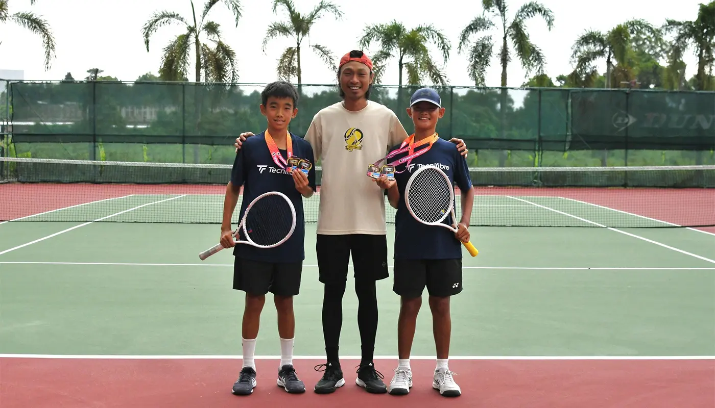 Sarawak’s Ryoga Kho Clinches Another National Tennis Title 1 Sarawak, Sarawak News, Kuching, Kuching News, Tennis, Junior Tennis, Ryoga Kho, Yoshi Kho, PTBS, Sports, Youth Development