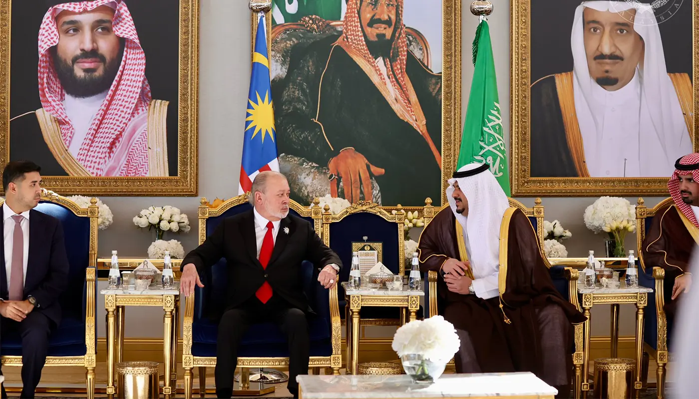 Sultan Ibrahim Begins a State Visit to Saudi Arabia and Bahrain 1 Kuala Lumpur, Kuala Lumpur News, Malaysia, Malaysia News, Riyadh, Riyadh News, Saudi Arabia, Saudi Arabia News,
