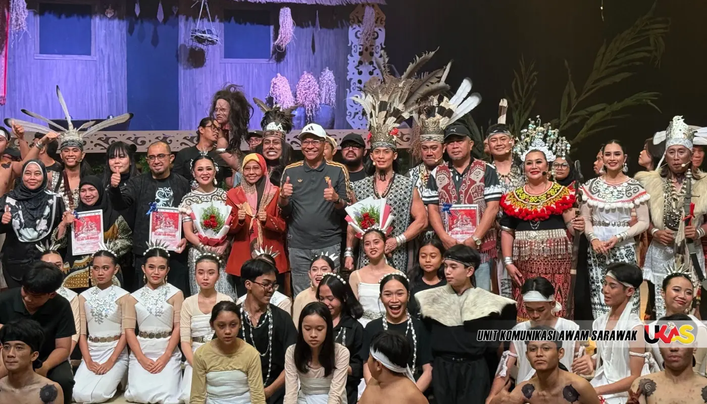 ‘Kumang Keling’ Musical Revives Iban Folklore on Sarawak Stage 1 Sarawak, Sarawak News, Kuching, Kuching News, Iban Culture, Kumang Keling