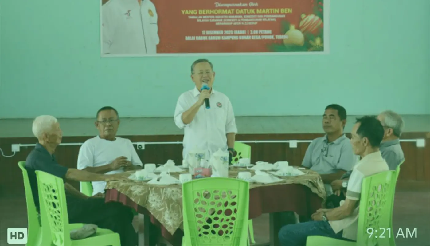 132 Senior Citizens Benefit from Sejambak Kasih Charity Programme 1 Sarawak, Sarawak News, Serian, Serian News, Sejambak Kasih, Senior Citizens, Christmas Celebration, Community Welfare, Kenyalang Gold Card