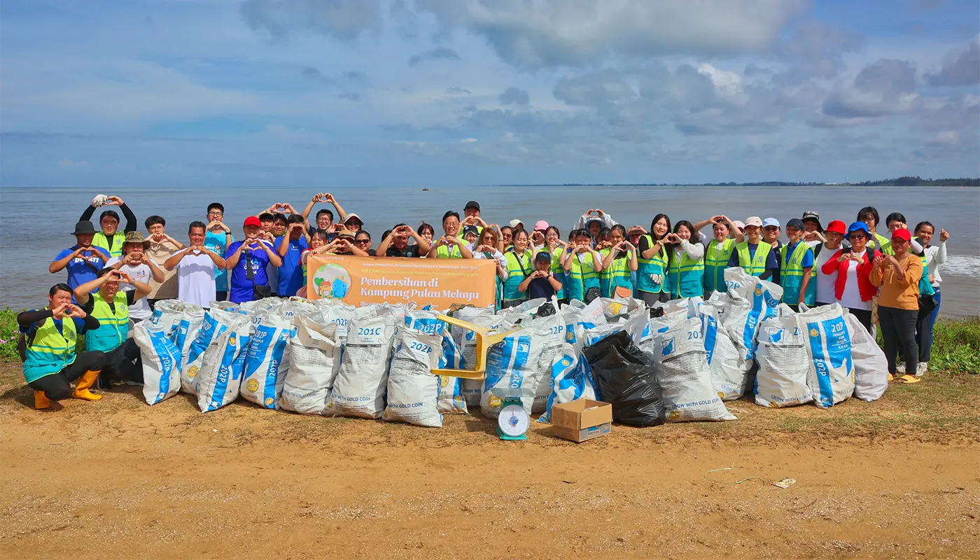 Sarawak, Sarawak News, Miri, Miri News, ASEZ WAO, Green Earth Project, Environmental Cleanup, Community Volunteerism, Church of God, Sustainability, Plastic-Free Campaign