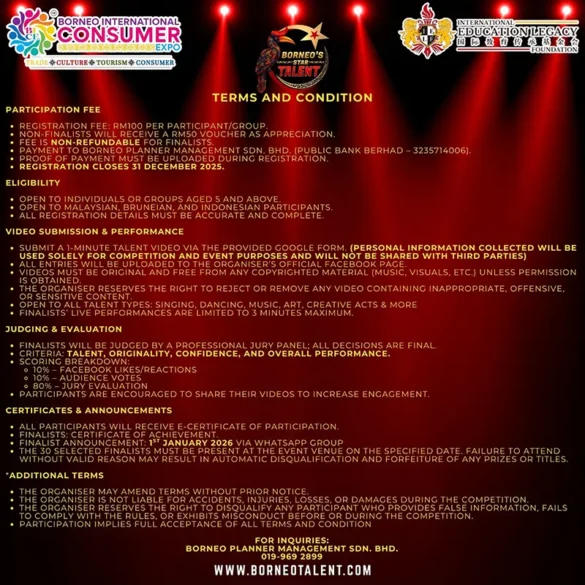 Borneo International Consumer Expo 2026 Returns With Culture Talent and Consumer Focus 2