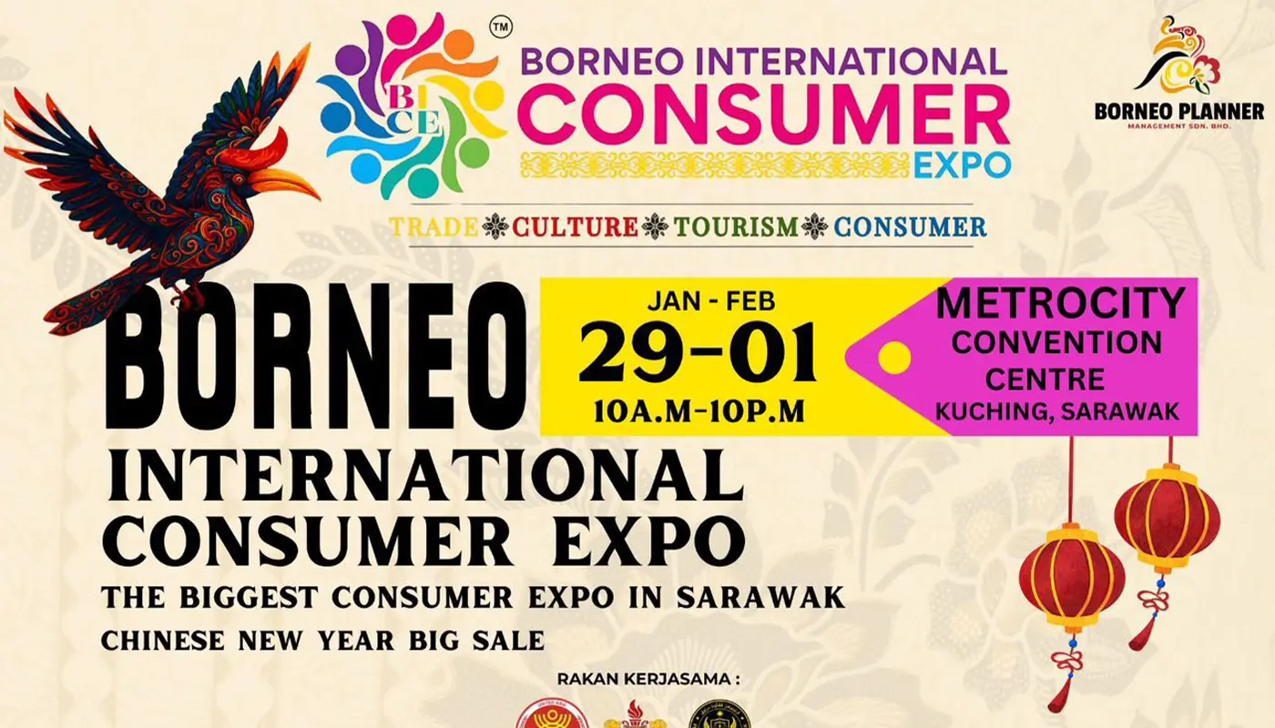 Sarawak, Sarawak News, Kuching, Kuching News, Borneo International Consumer Expo, BICE 2026, Consumer Rights, PPS Sarawak, Borneo Culture, Talent Competition, Safe Shopping