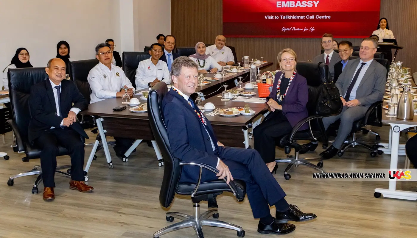 Danish Ombudsman Reviews TALIKHIDMAT to Boost Governance Cooperation 1 Sarawak, Sarawak News, Kuching, Kuching News, Governance, Transparency, TALIKHIDMAT, Public Service, Denmark, International Cooperation