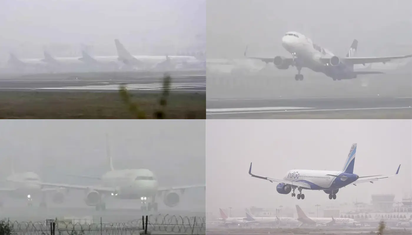 Delhi, Delhi News, India, India News, Delhi Airport, Flight Delays, Fog Disruption, Air Travel