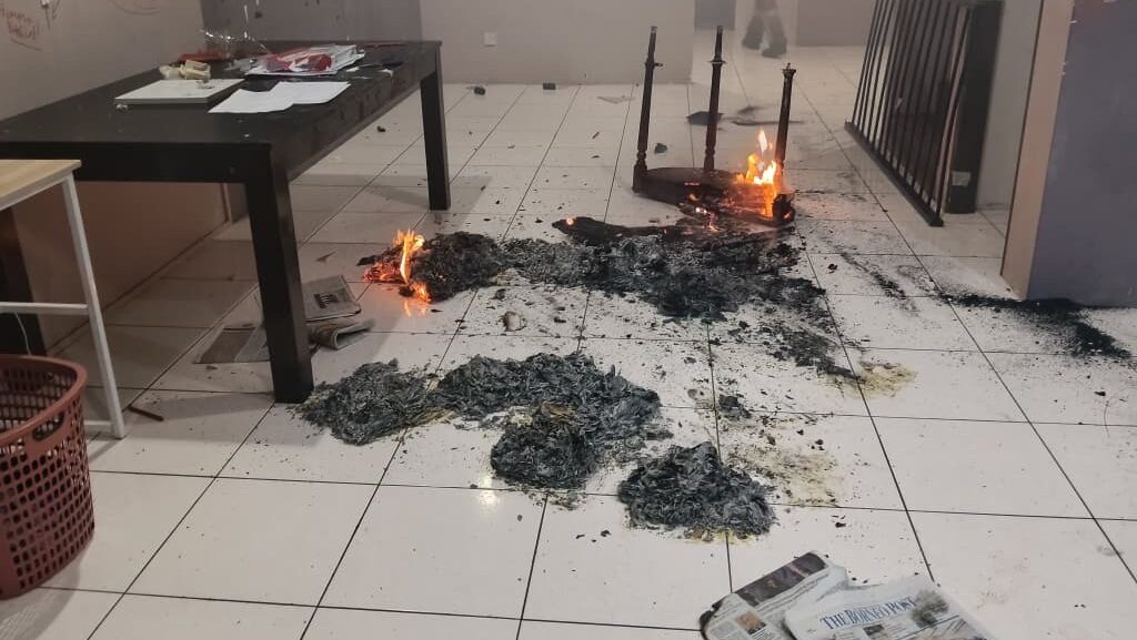 Fire in Tabuan Desa Reveals Makeshift Altar and Occult Symbols, No Injuries Reported