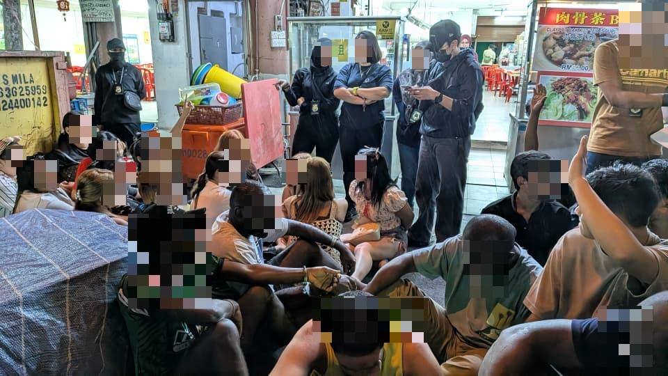 Immigration Raid Nets 90 Foreigners in Old Klang Road Operation 1 Immigration Raid Nets 90 Foreigners in Old Klang Road Operation