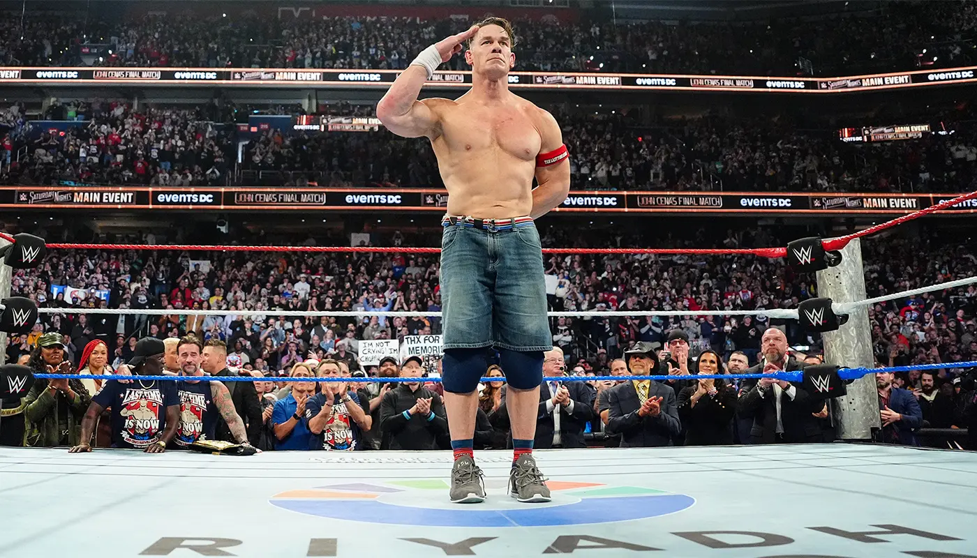 John Cena Retires After Emotional WWE Farewell 1 United States News, WWE, Wrestling, John Cena, Gunther, Triple H, WWE Retirement