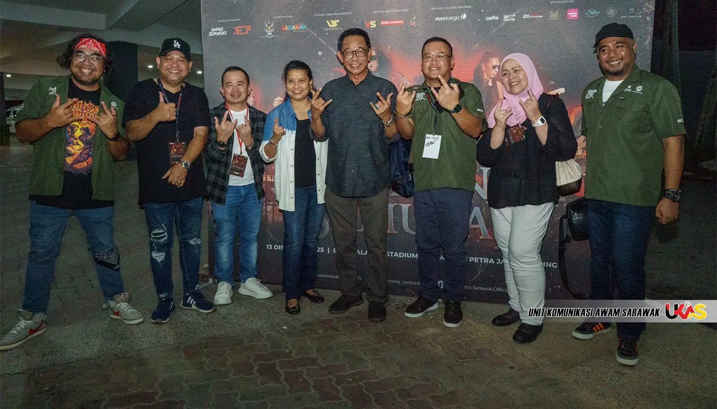 Konsert Fenomena Samurai Thrills Crowd, Organiser Eyes Global Expansion 1 Sarawak, Sarawak News, Kuching, Kuching News, Fenomena Samurai, Live Music, Entertainment, Concerts, Stadium Perpaduan, Atom