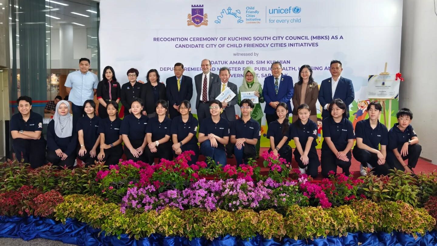 Kuching Strengthens Its Push To Become UNICEF-Recognised Child Friendly City