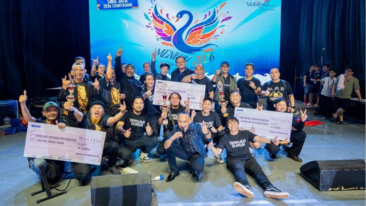 Live Music Rocks Sibu Jaya as Sempurai Gundai Wins Battle of the Bands