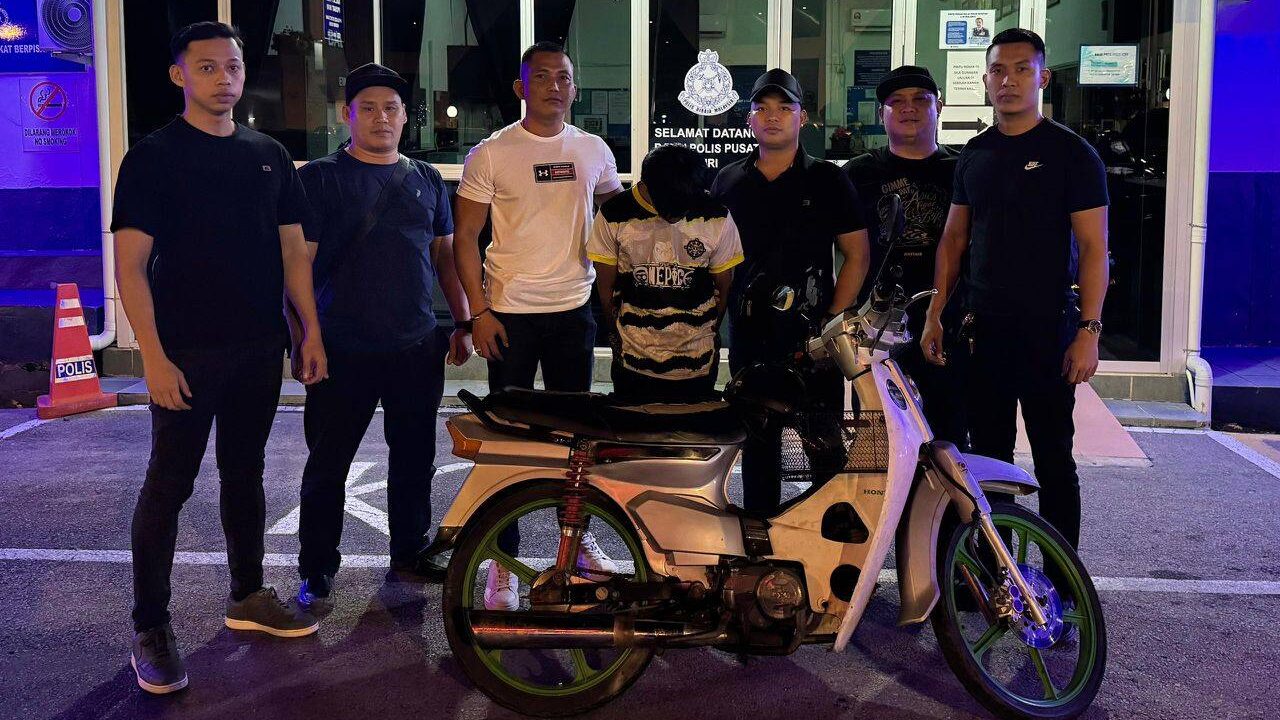 Miri Man Arrested Over Stolen Motorcycle Parts Case 1 Miri Man Arrested Over Stolen Motorcycle Parts Case