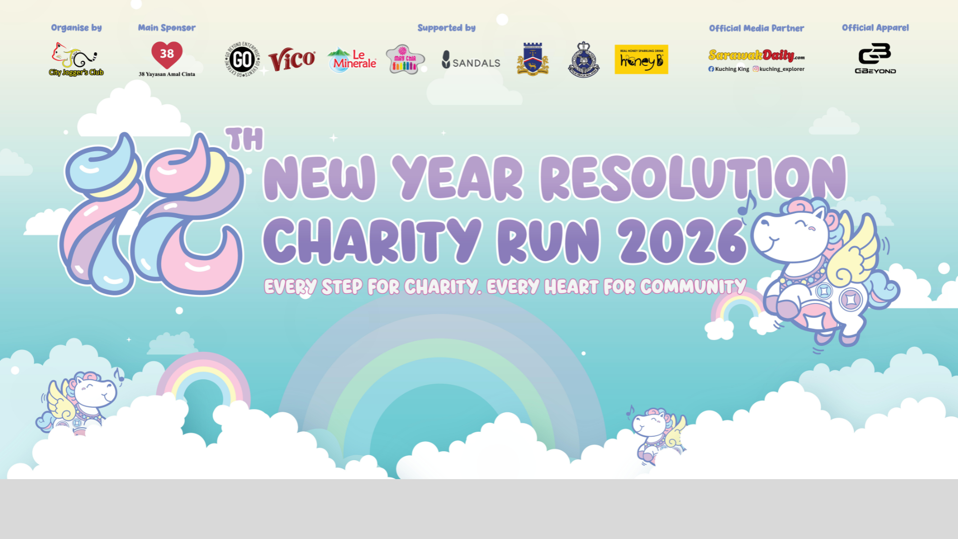 New Year Charity Run to Unite Over 2,000 in Kuching