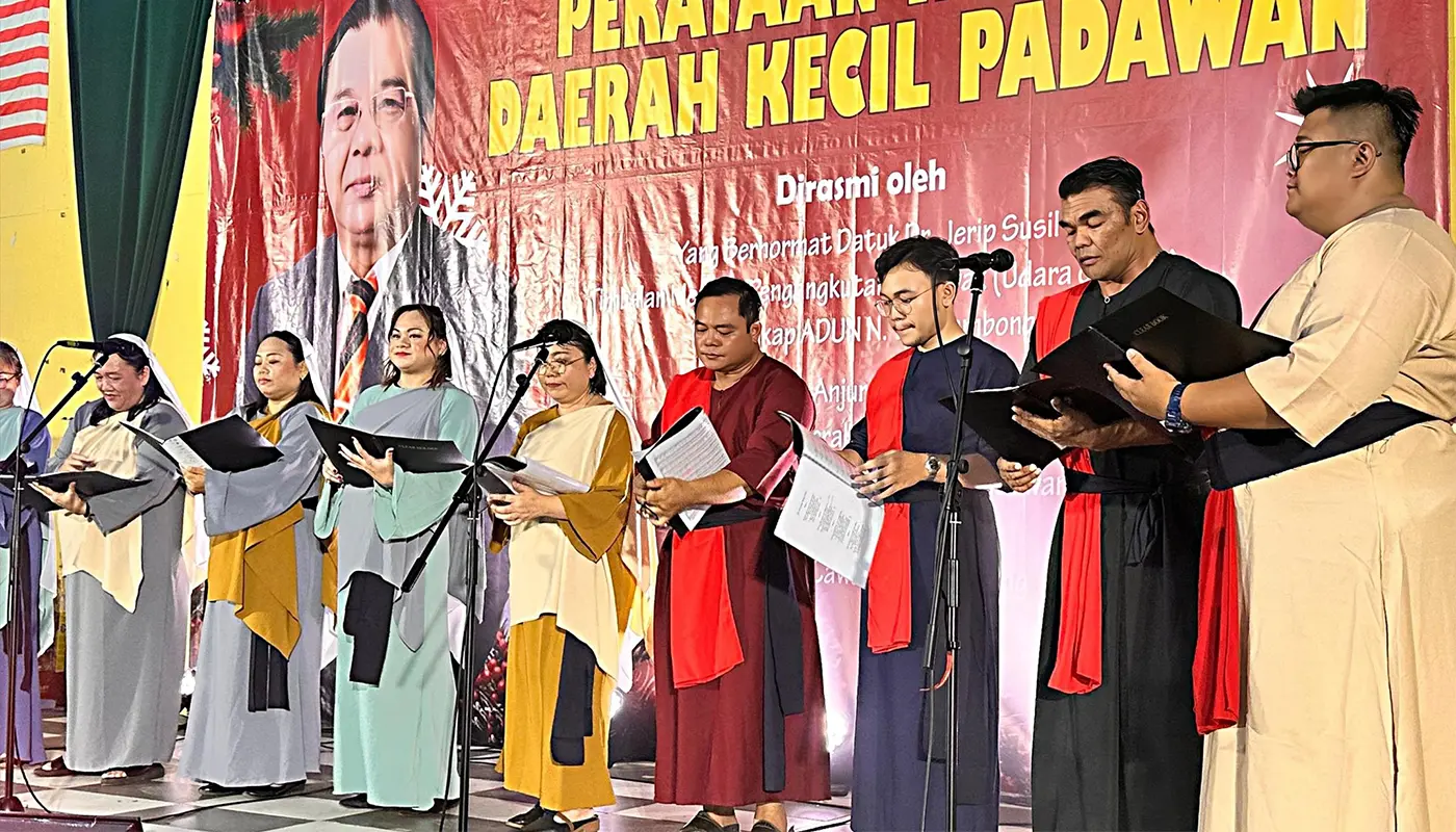 Sarawak, Sarawak News, Padawan, Padawan News, Mambong, Christmas Celebration, Church Unity, UNIFOR, Community Harmony, DBNA