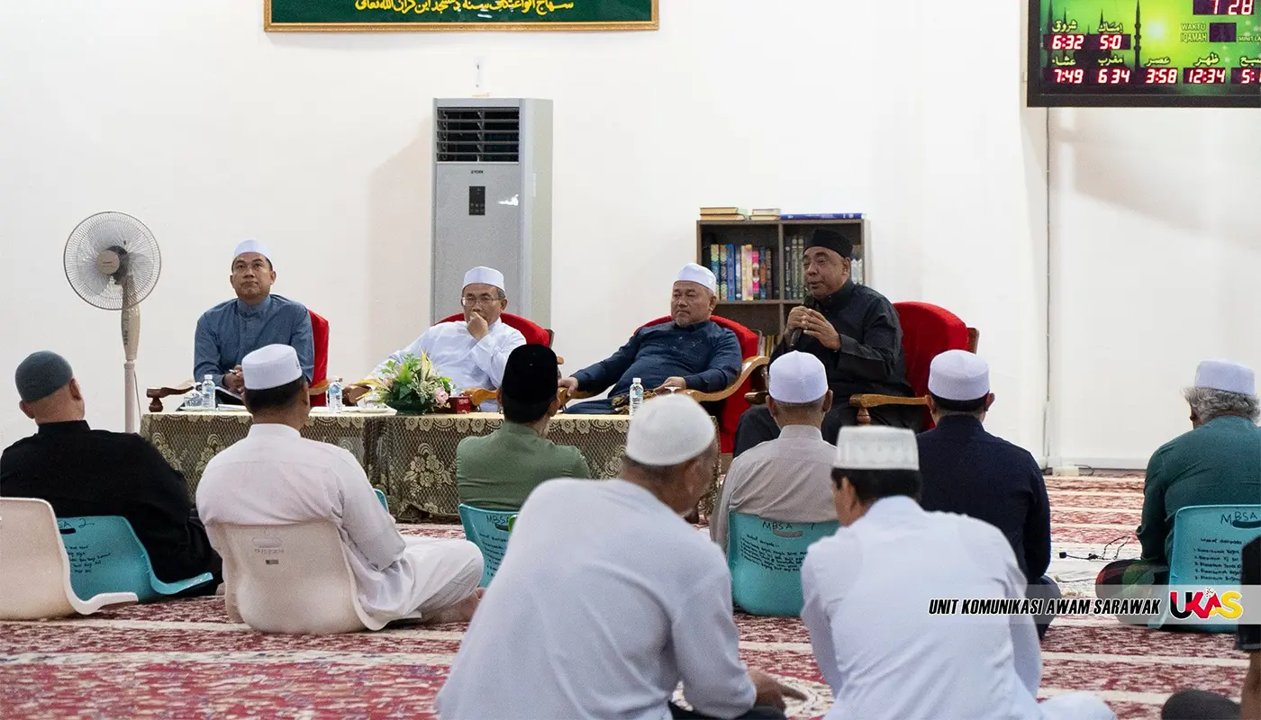 Prime Forum in Sri Aman Promotes Unity Through Islamic Values 1 Sarawak, Sarawak News, Sri Aman, Sri Aman News, Islamic Affairs, JAIS, Mosque, Religious Harmony, Community Development