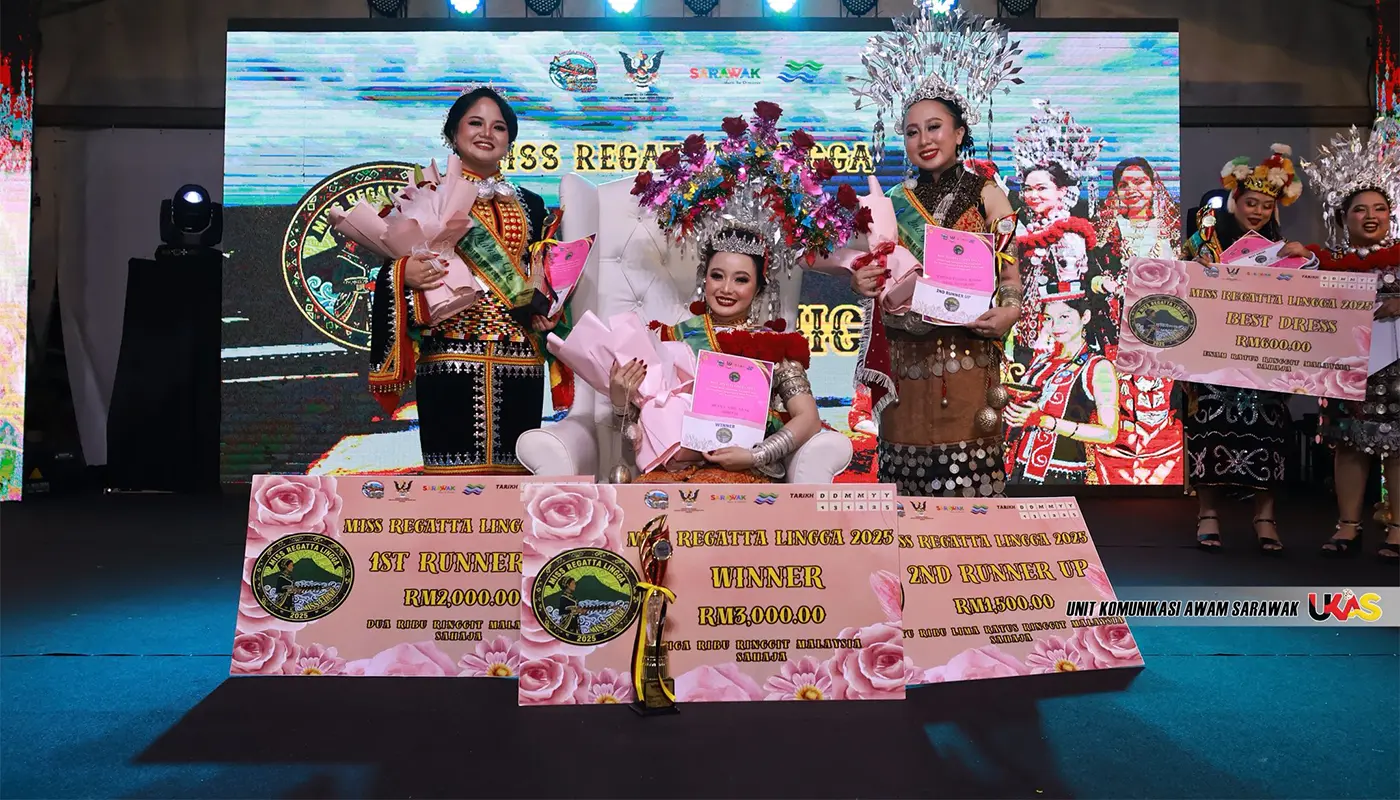 Sarawak, Sarawak News, Lingga, Lingga News, Miss Lingga Regatta, Beauty Pageant, Women Empowerment, Tourism, Festival, Sri Aman