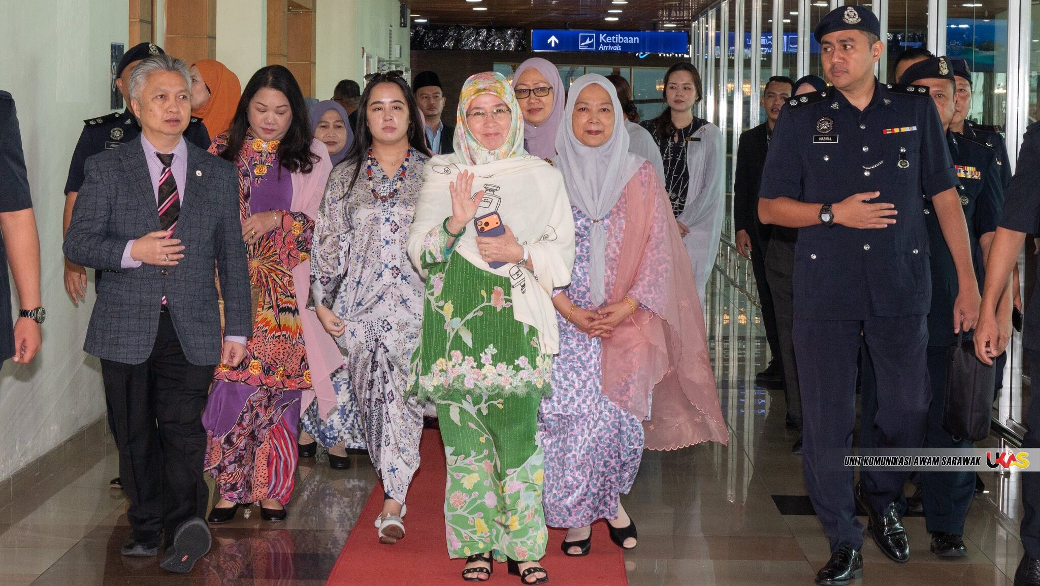 Royal Visit to Kuching Concludes with Ceremony and Cultural Highlights