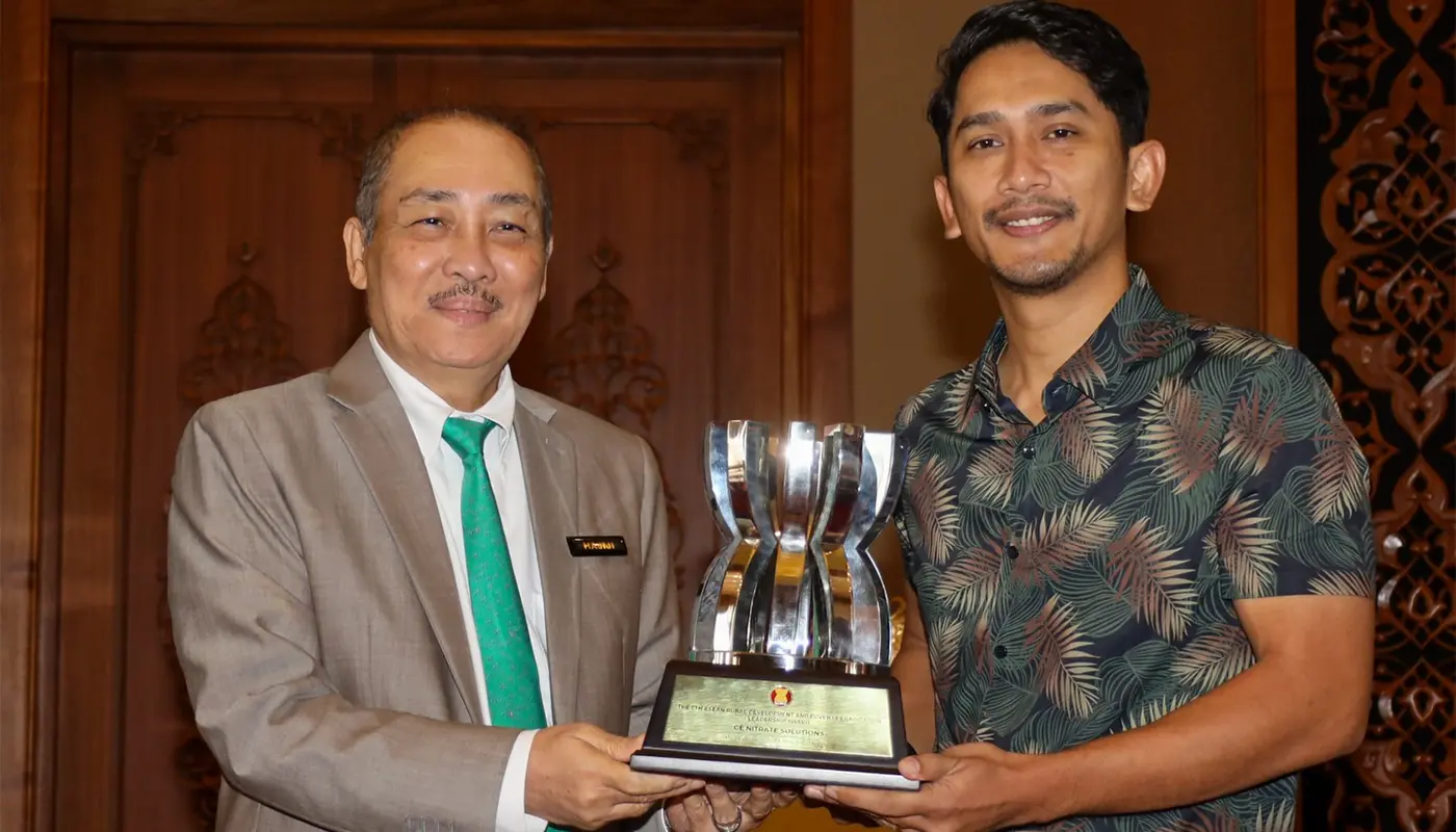 Sabah, Sabah News, Gerald Wong, ASEAN Leadership Award, Rural Development, Poverty Eradication, Hydroponics, Aquaponics, Farm Tokou