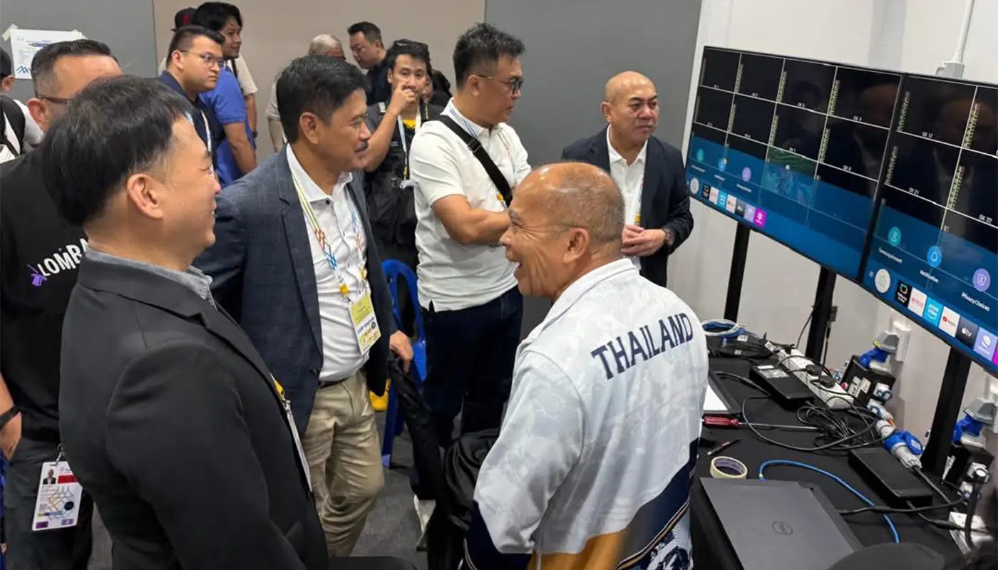 Sarawak Delegation Reviews SEA Games 2025 Broadcasting Centre 1 Sarawak, Sarawak News, Bangkok, Bangkok News, SEA Games, SEA Games 2025, Sports Broadcasting, Sarawak Sports Council, MYSED, International Sports