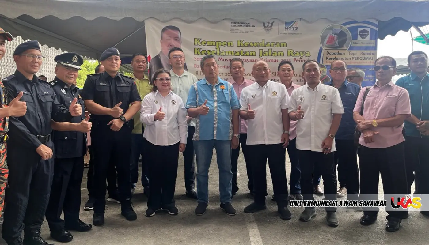 Sarawak Intensifies Road Safety Campaign Ahead of Christmas Festivities 1 Sarawak, Sarawak News, Siburan, Siburan News, Serian, Serian News, Road Safety, Christmas Campaign, Public Safety, Traffic Awareness, Community Cooperation