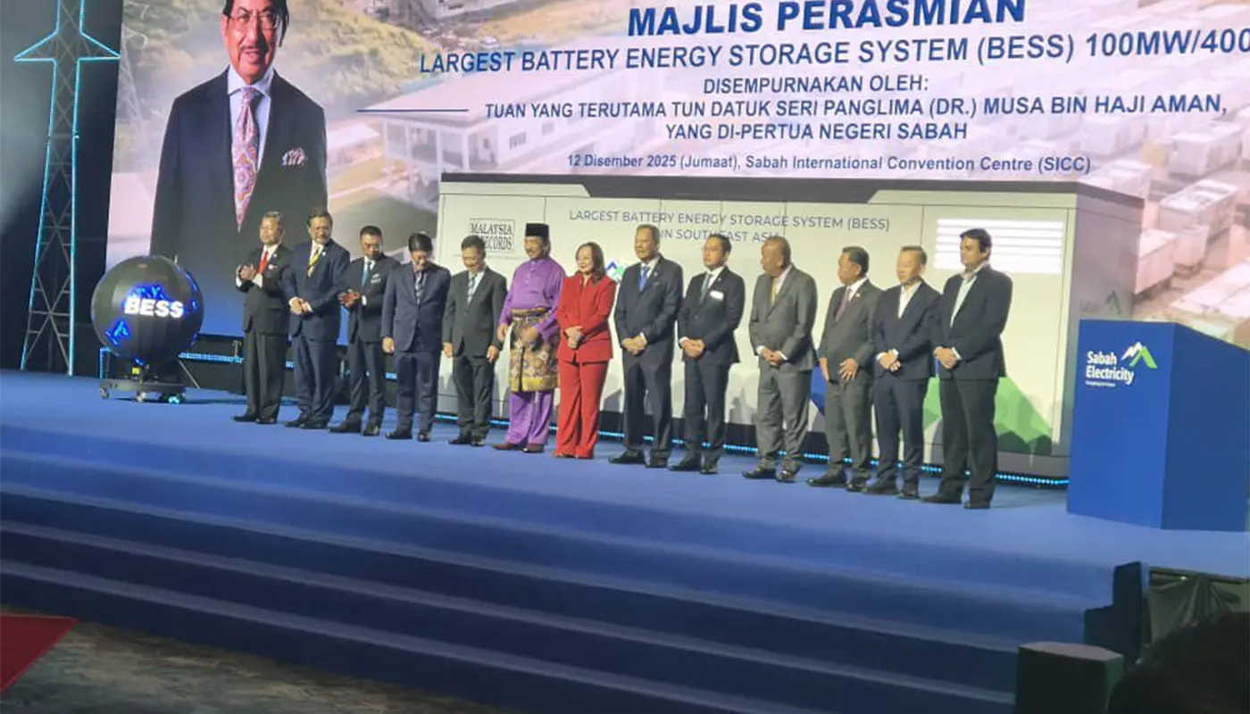 Sarawak Joins Sabah in Launch of Southeast Asia’s Largest BESS 1 Sarawak, Sarawak News, Kota Kinabalu, Kota Kinabalu News, Sabah, Energy, Renewable Energy, BESS, Sustainable Development, Sarawak-Sabah Relations