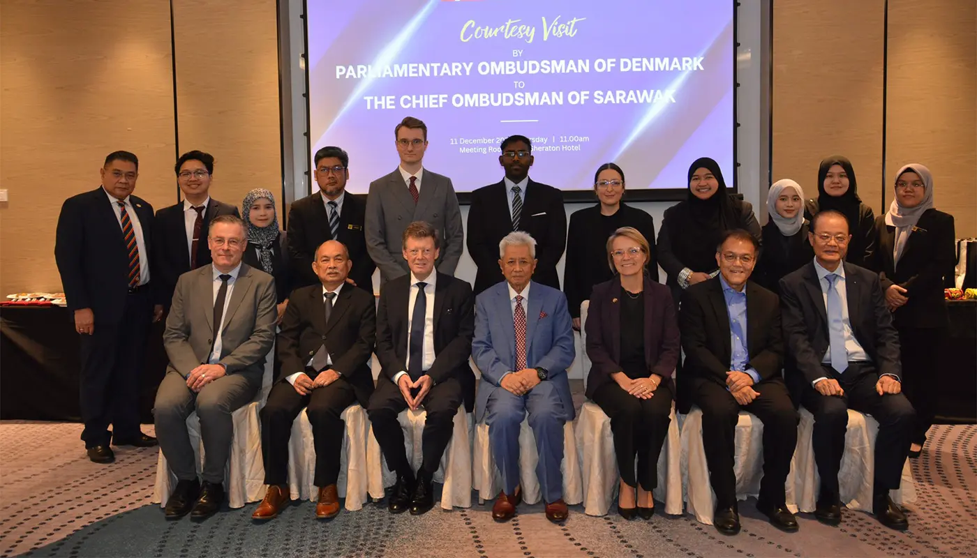 Sarawak Ombudsman Deepens Ties with Danish Counterpart 1 Sarawak, Sarawak News, Kuching, Kuching News, Ombudsman, Governance, Denmark, Bilateral Cooperation, Public Administration, Accountability