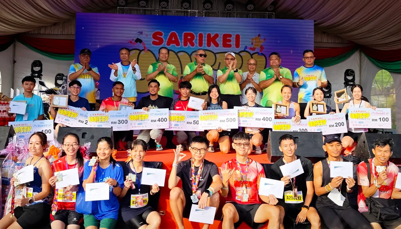 Sarikei Unity Run 7.0 Attracts 2,345 Participants, Strengthening Community Bonds 1 Sarawak, Sarawak News, Sarikei, Sarikei News, Unity Run, Healthy Lifestyle, Community Harmony, Christmas Fair, Local Economy