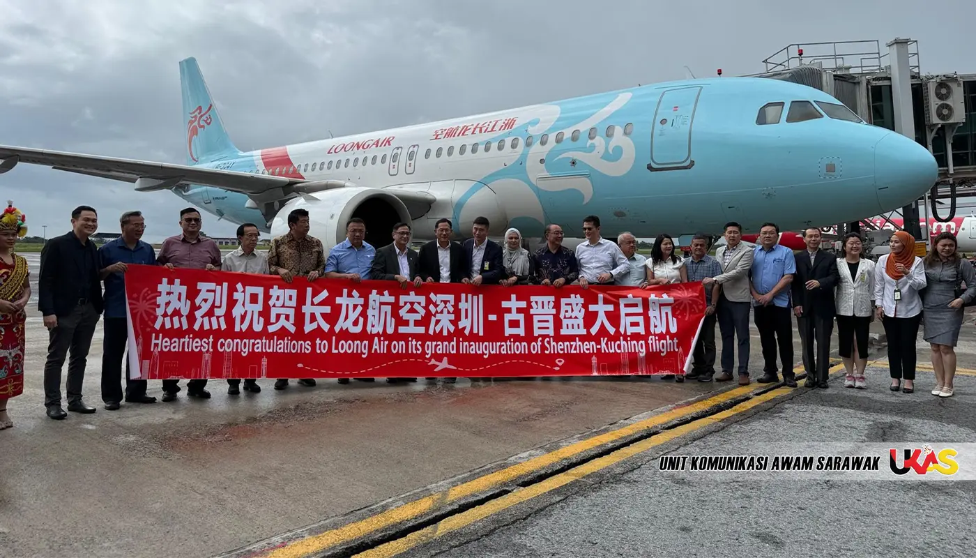 Shenzhen-Kuching Direct Flight Strengthens China-Sarawak Cooperation 1 Sarawak, Sarawak News, Kuching, Kuching News, Shenzhen, China-Malaysia Relations, Tourism, LoongAir, Economic Cooperation, APEC